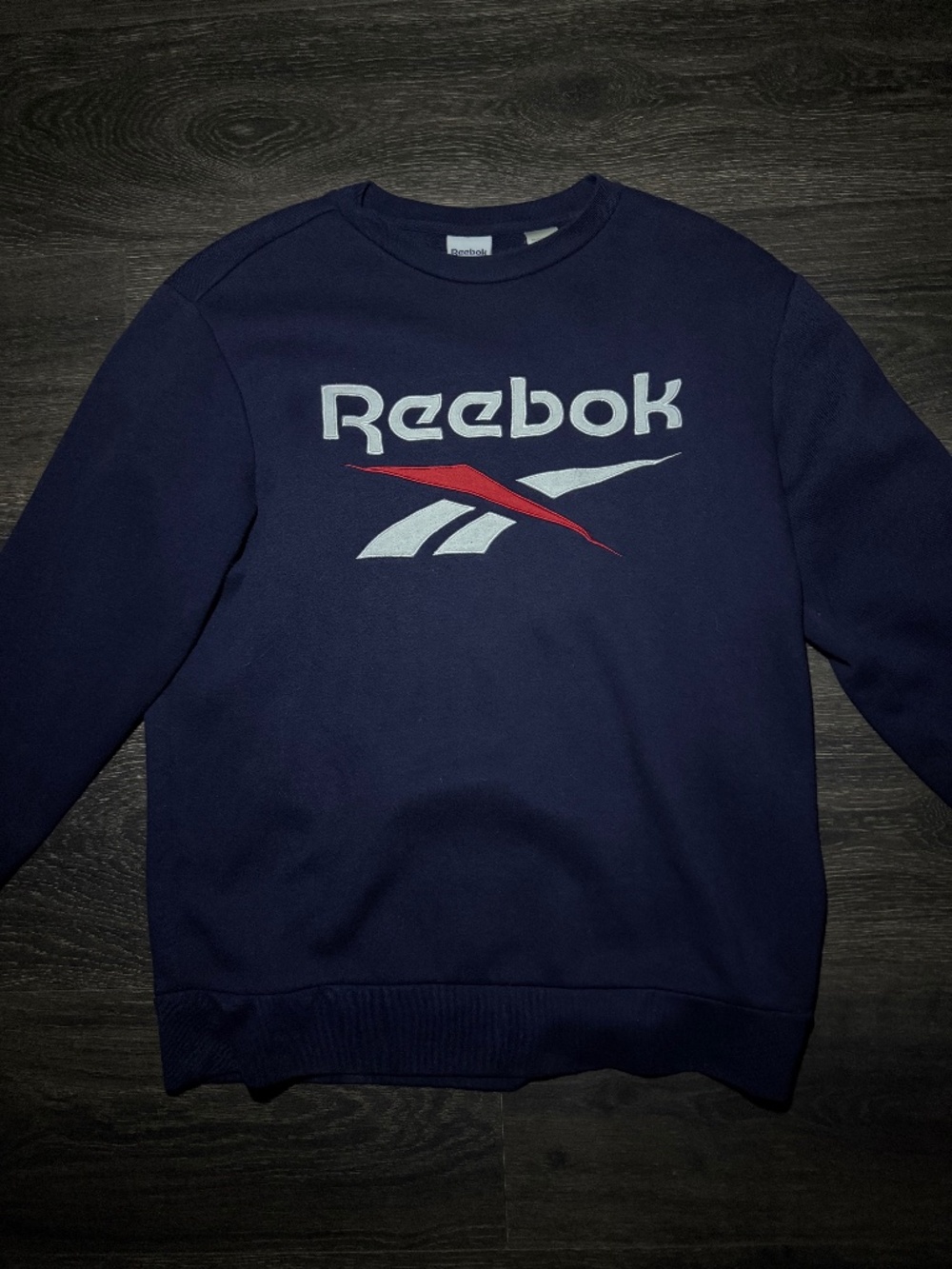 Mens Blue Crewneck Sweatshirt